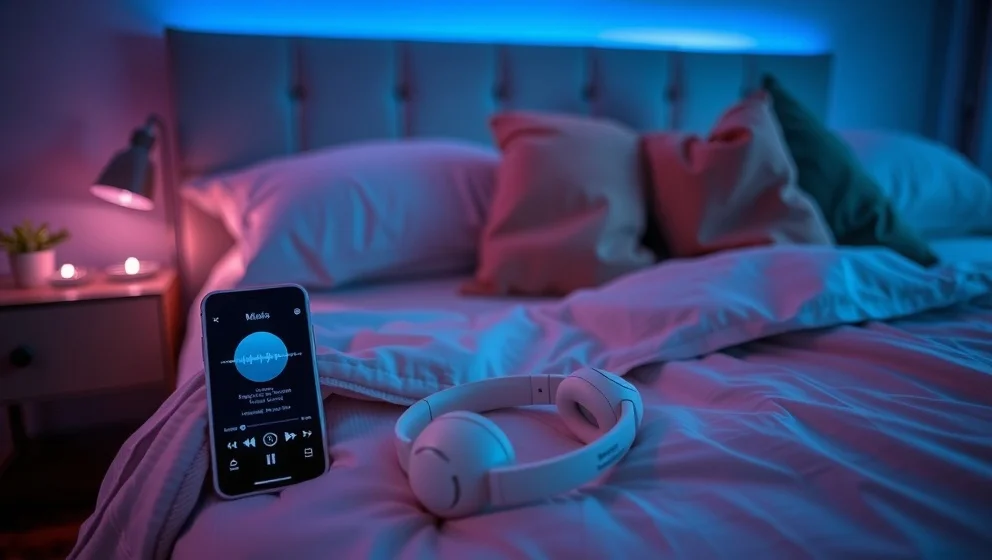 Avslappnande musik för djup sömn