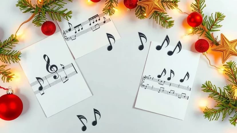 Julkort med musik gör julen mer festlig