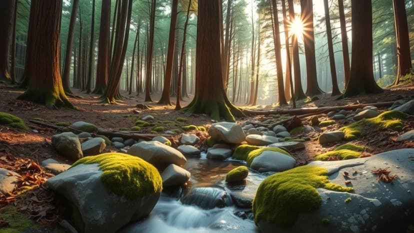 Lugn musik från naturen hjälper dig slappna av