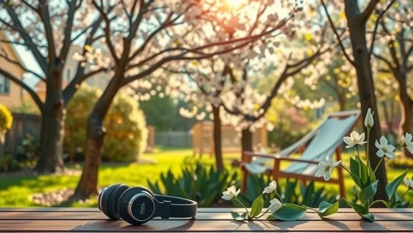 Lugn musik vår gör dig avslappnad och fokuserad